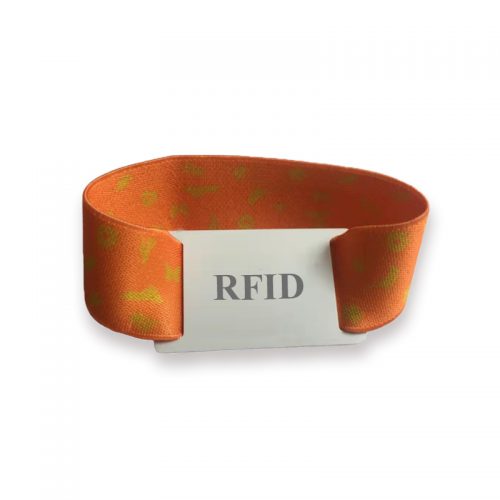 Customized Elastic UHF RFID Cloth Wristband