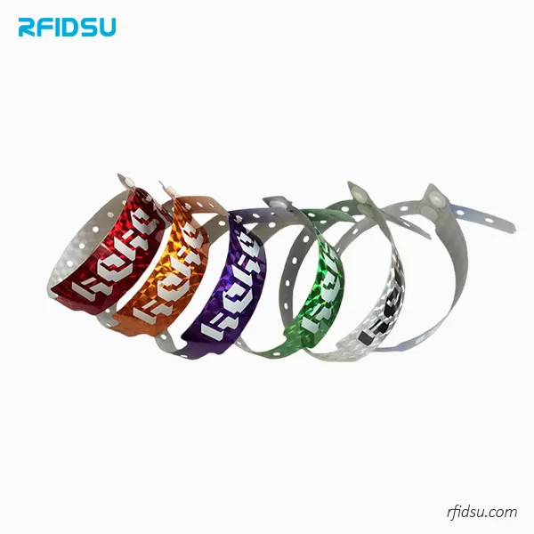 Hologram NFC Paper Wristbands