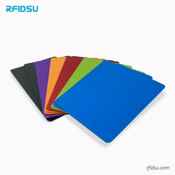 Coloured Black Matte NFC Cards