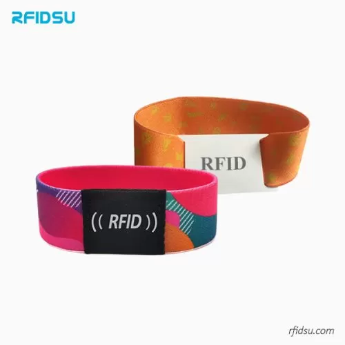 Custom Elastic RFID Wrist Band