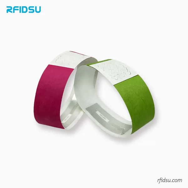 Custom Tyvek Paper RFID Wristbands