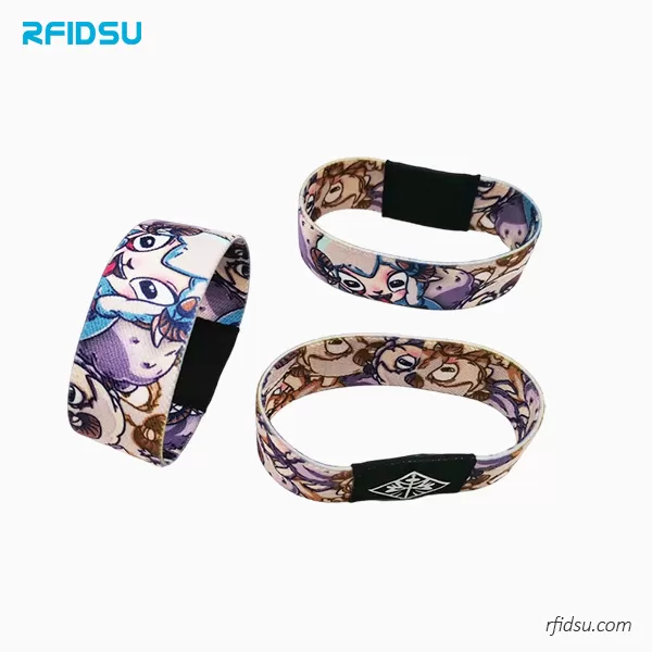 Custom Elastic RFID Wrist Band