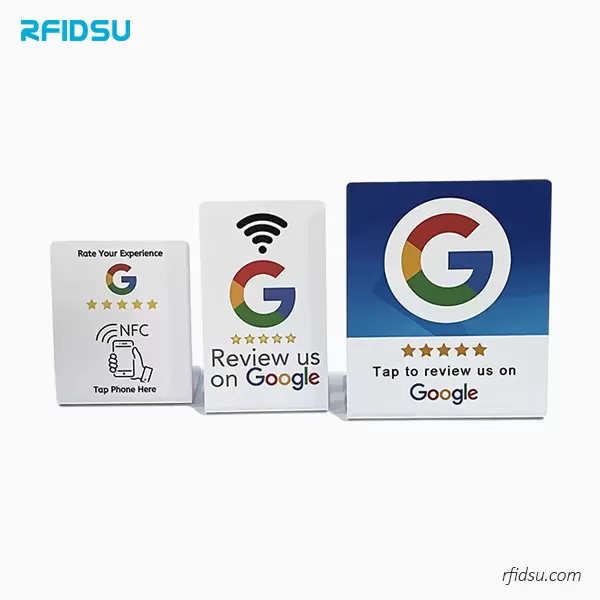 Google Review NFC Table Stand