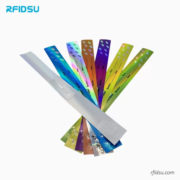 Hologram NFC Paper Wristbands