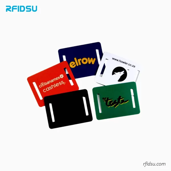 NFC Punched PVC Wristband Tag