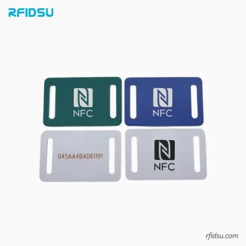 NFC Punched PVC Wristband Tag