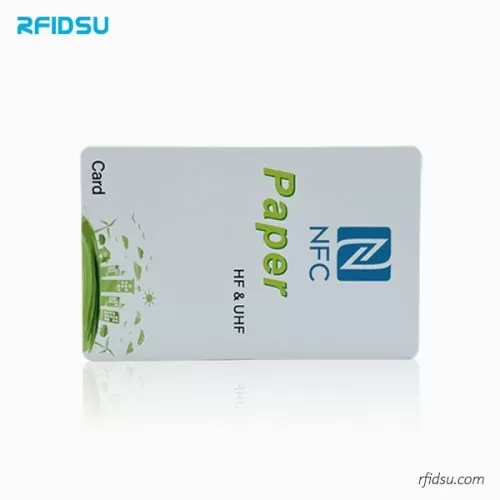 Recyclable RFID Paper Cards