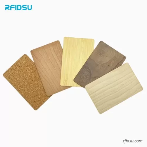 Recycled RFID Wooden Cards