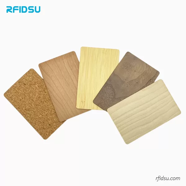 Recycled RFID Wooden Cards