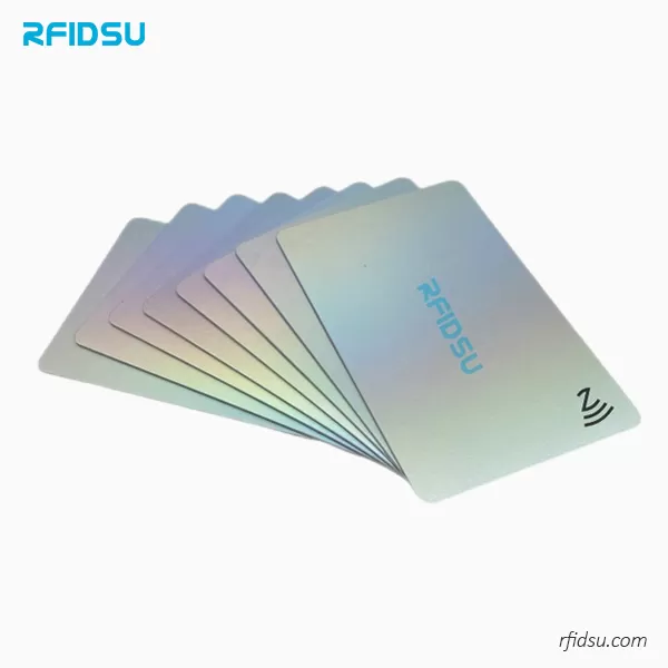 Shinning Holographic NFC Cards