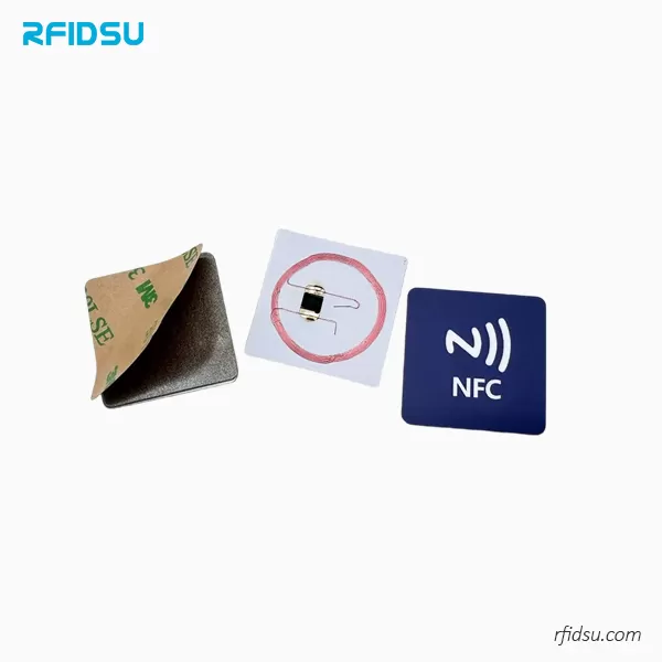 Thin On-metal PVC NFC Sticker