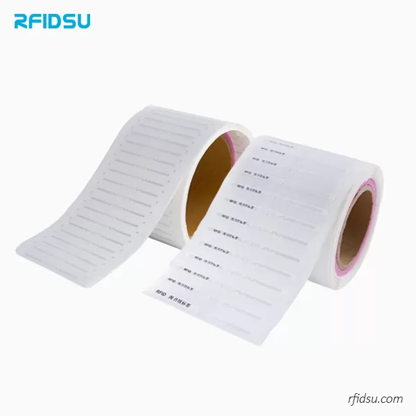 UHF Biblio Spine RFID Label Tag