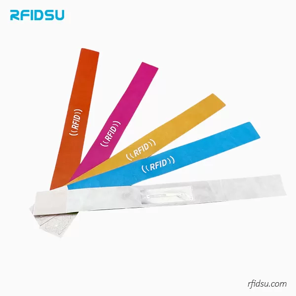 Custom Tyvek Paper RFID Wristbands