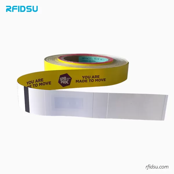 Roll Print RFID Paper Wristbands