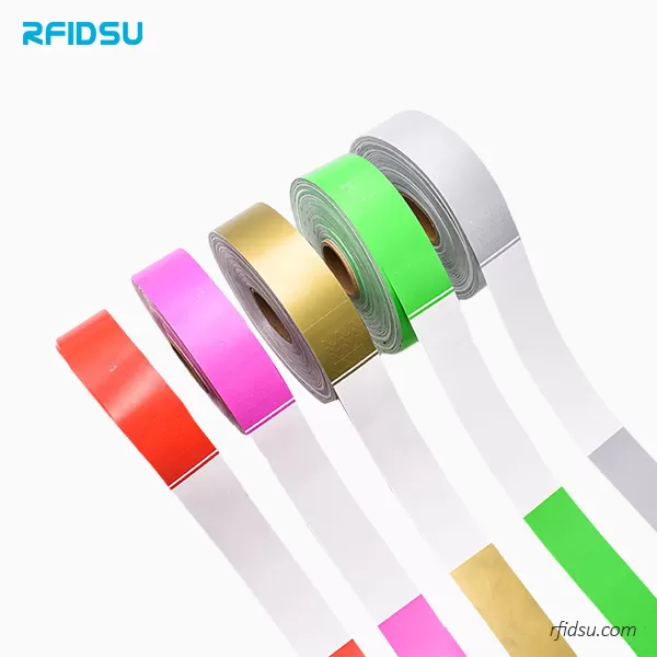 Roll Print RFID Paper Wristbands