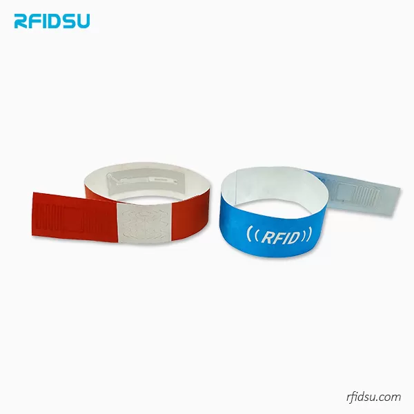 Custom Tyvek Paper RFID Wristbands