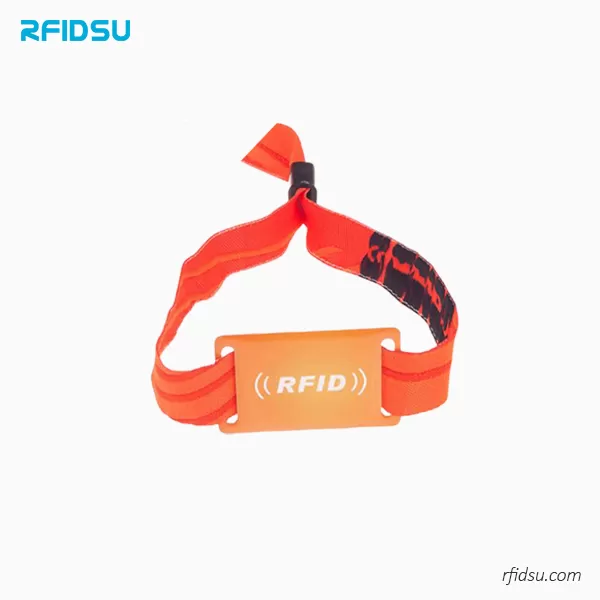 Disposable RFID Woven Wristbands