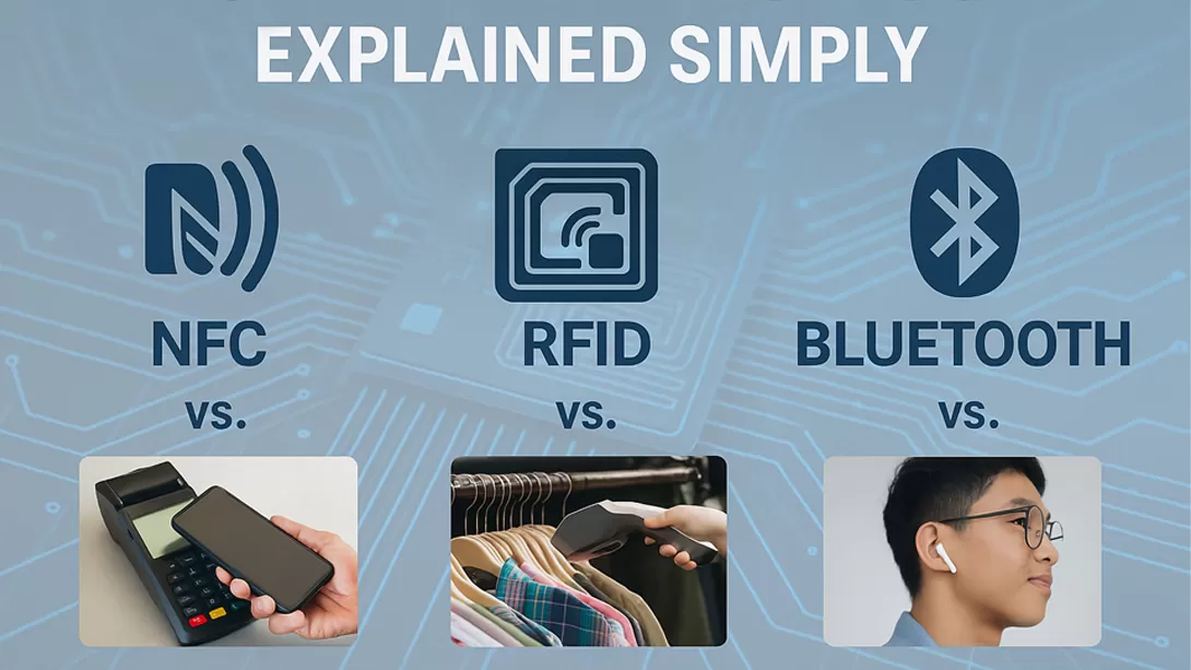 What’s the Difference Between NFC, RFID and BLE?